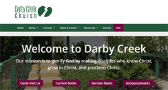 Desktop Screenshot of darbycreek.org